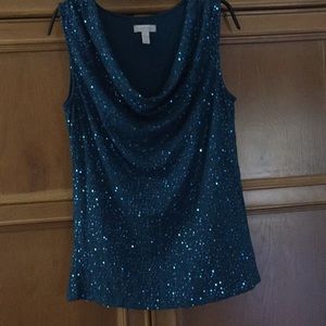 Sparkle Sleeveless Top